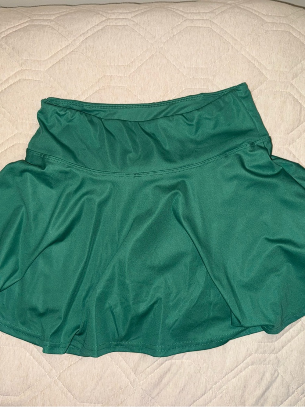 Amazon Teal Athletic Skater Skirt